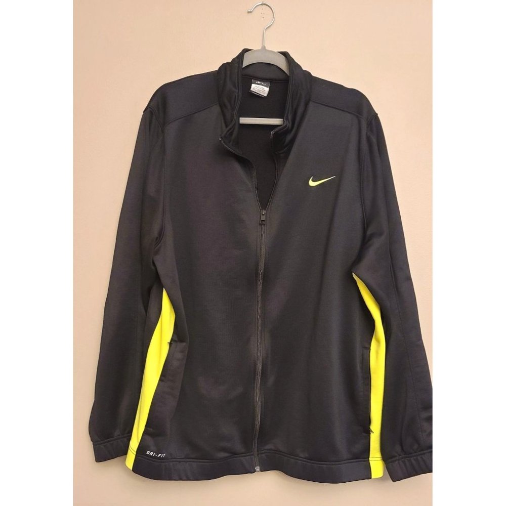 Nike Mens League Knit Dri FIT Basketball Training Zip Jacket 512913